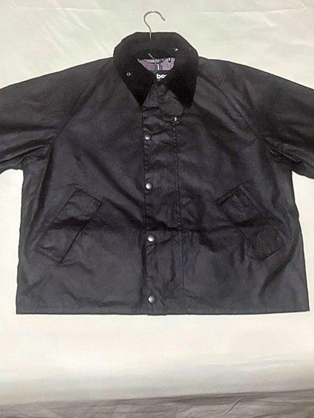 Barbour Black Plaid-Lined Jacket